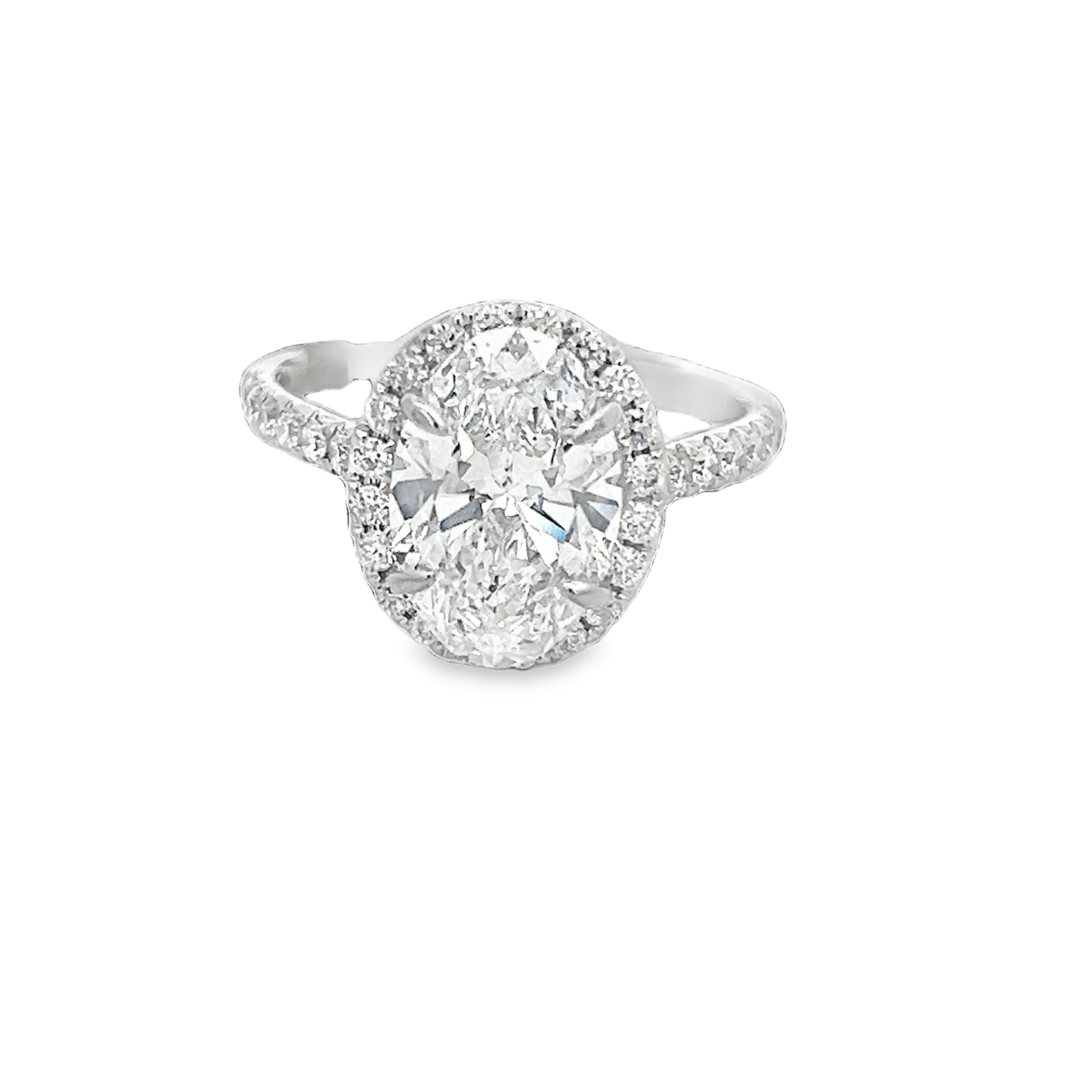 White Gold Engagement Ring Setting