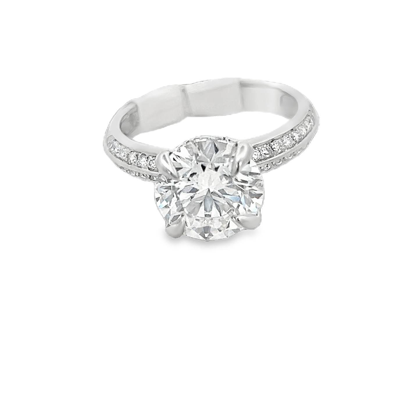 White Gold Engagement Ring Setting