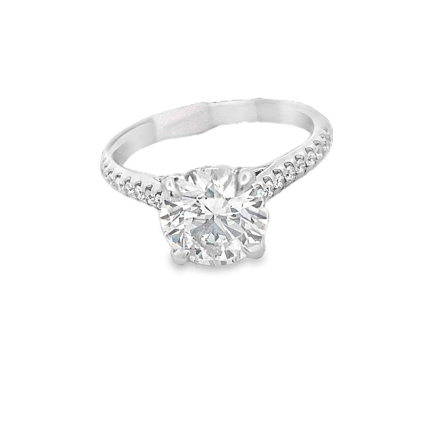 White Gold Engagement Ring Setting