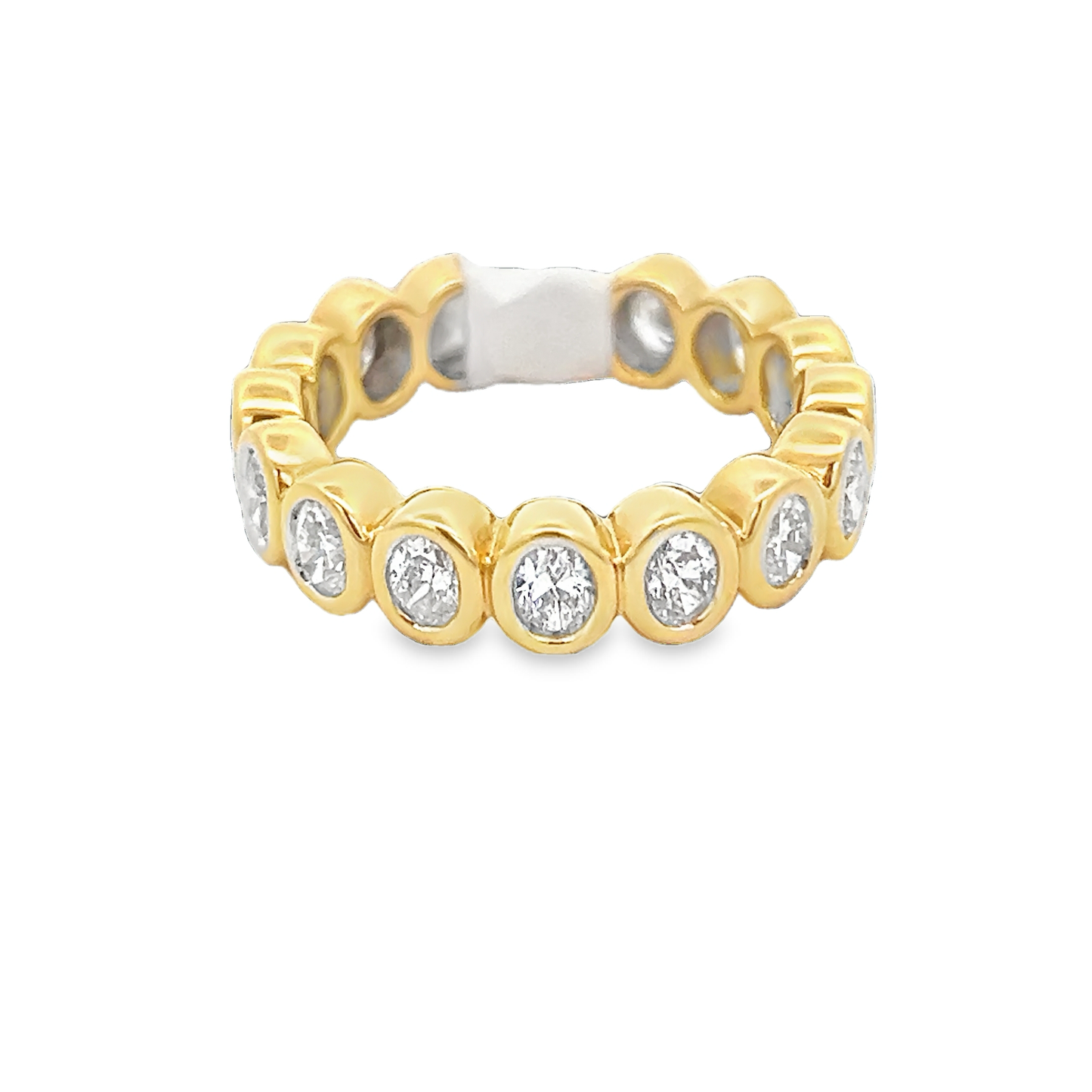 Diamond Oval Eternity Band