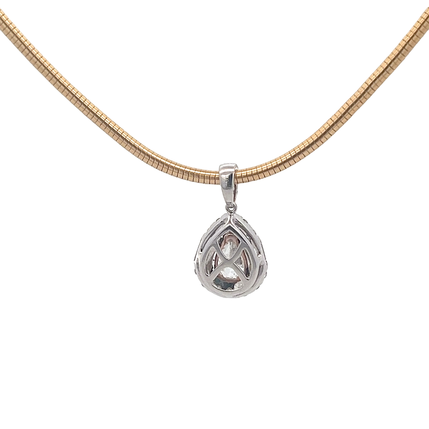 Halo Diamond Necklace