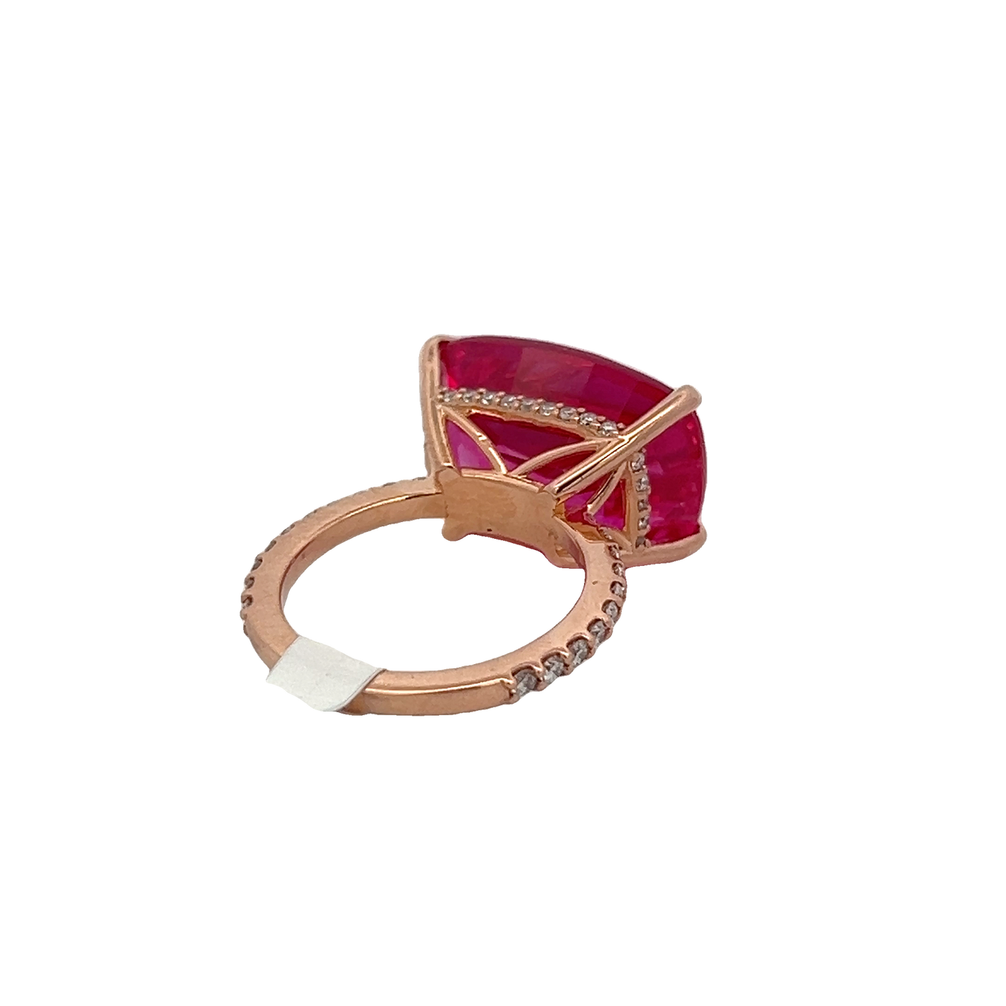 Cushion Tourmaline Ring