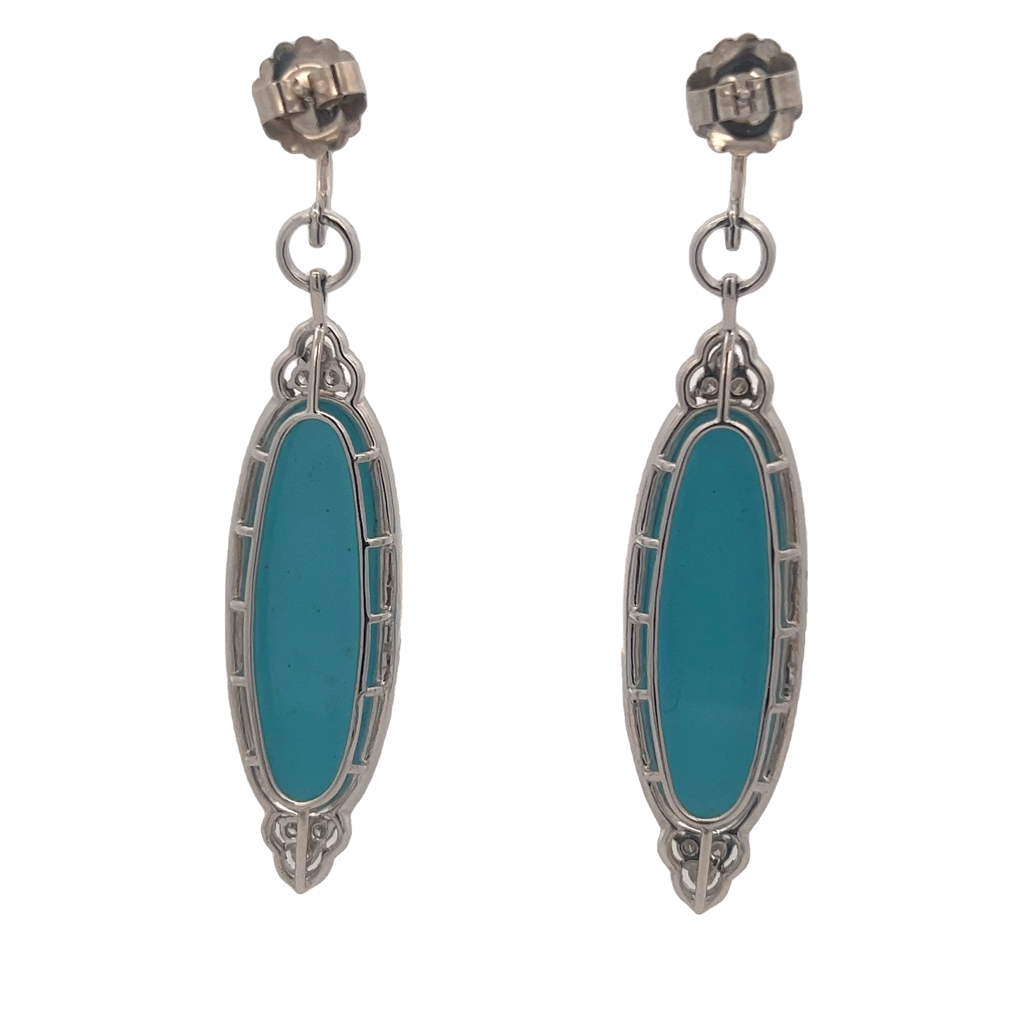 Elegant Turquoise Earrings