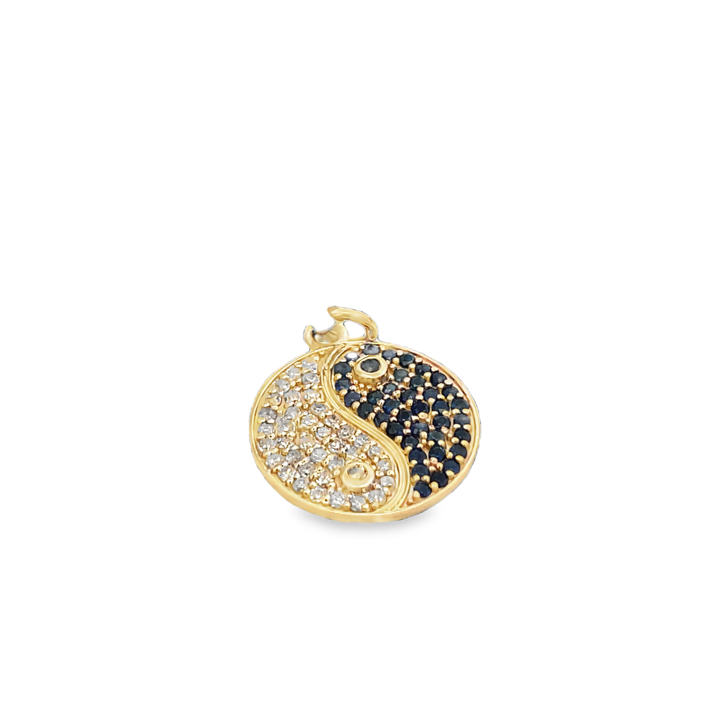 Yin-Yang Gold Charm