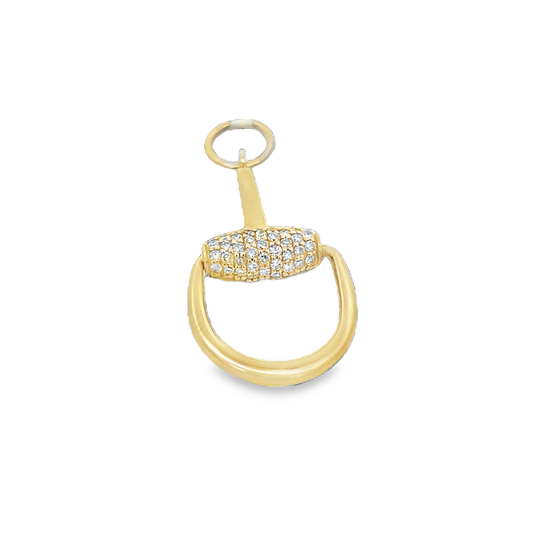 Diamond Anchor Charm