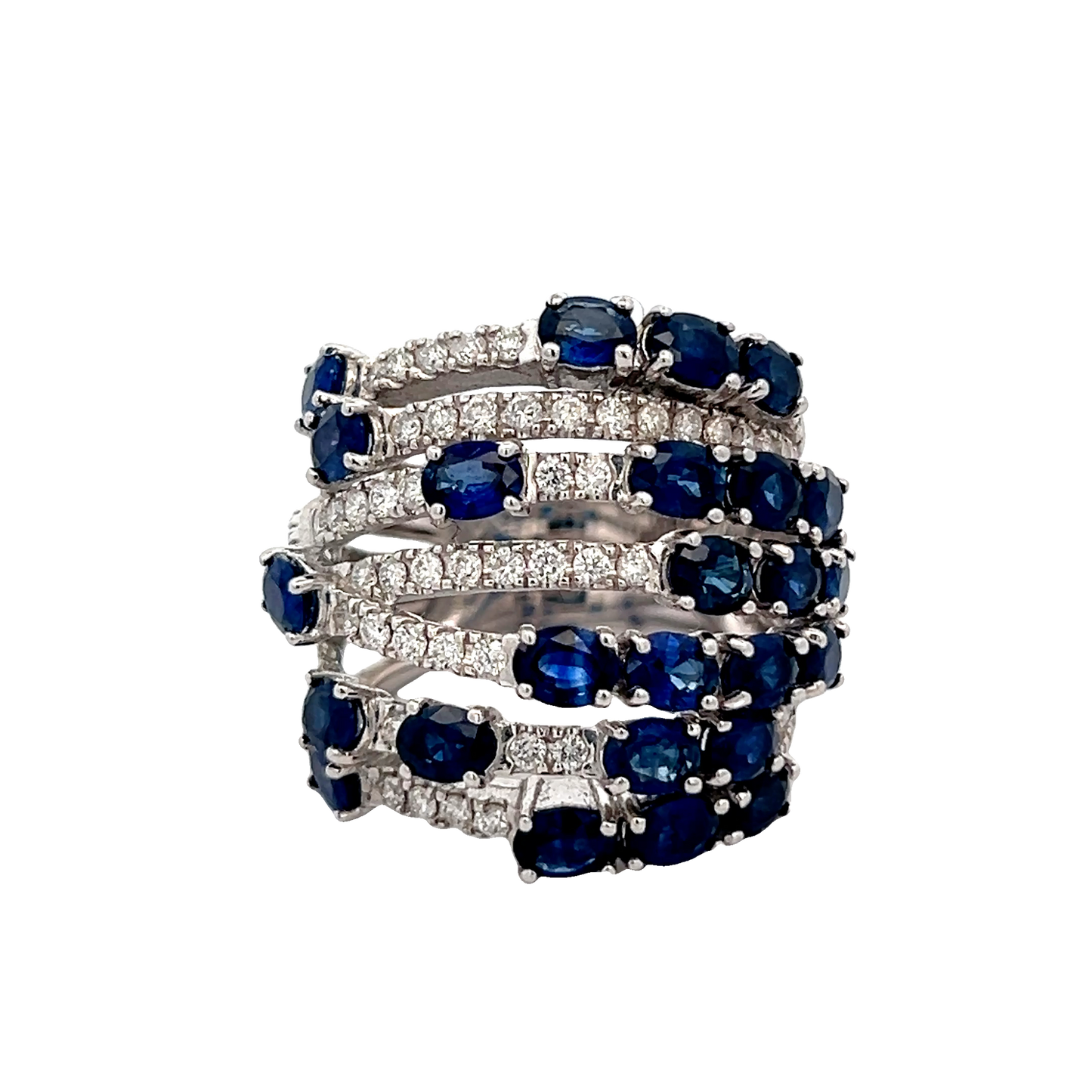 7 Row Fashion Ring