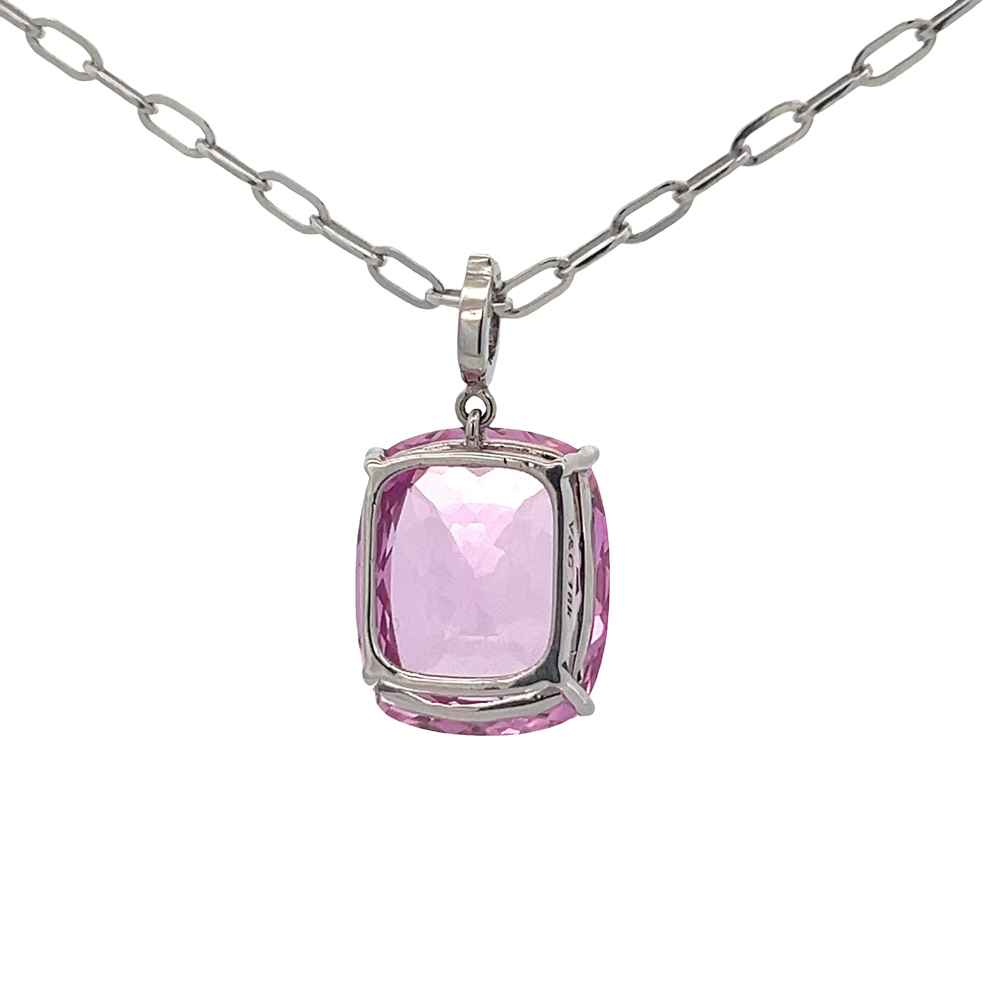 Pink Tourmaline Necklace
