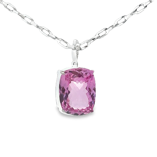 Pink Tourmaline Necklace