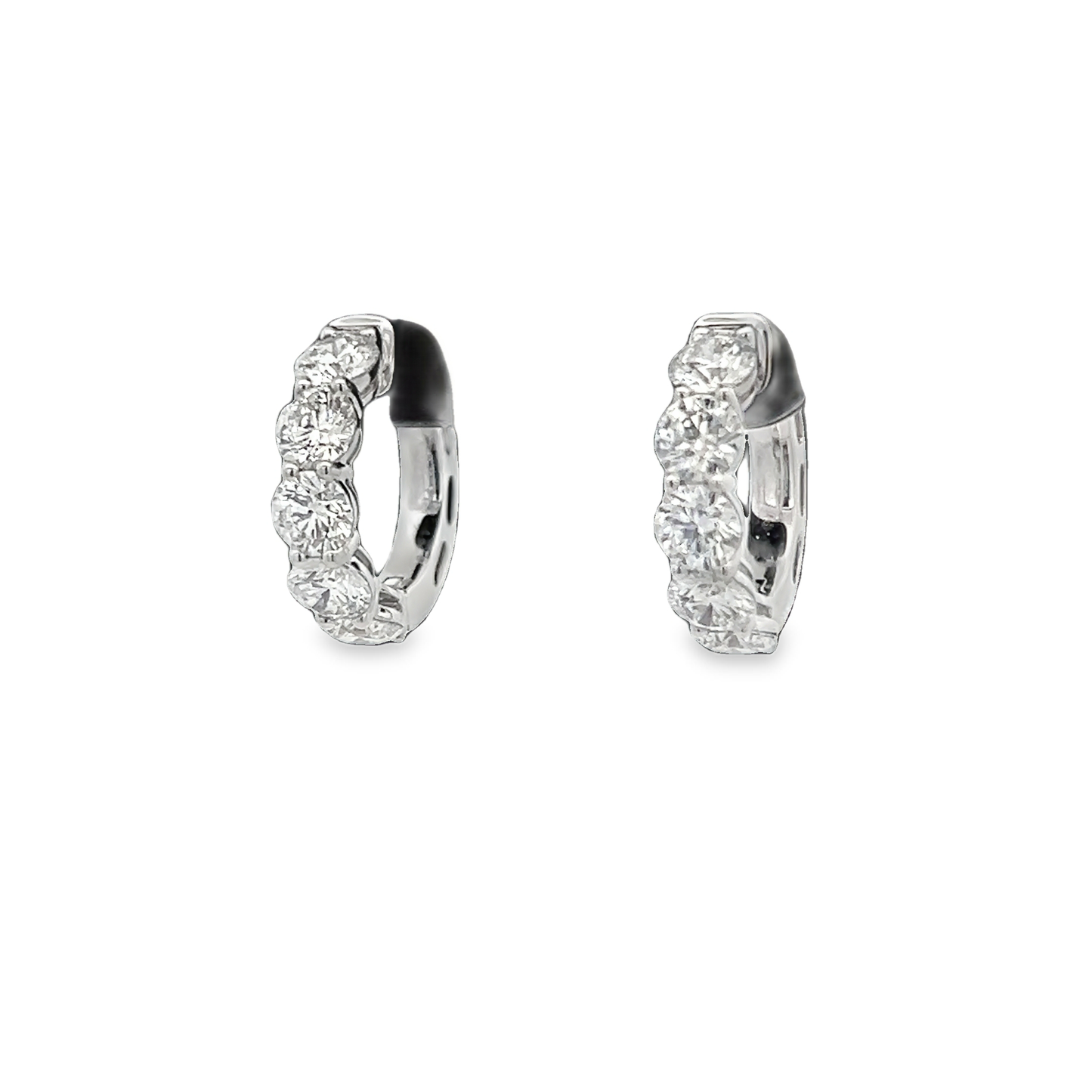 Diamond Huggy Earrings