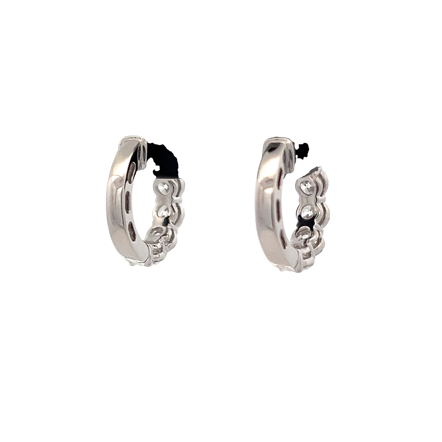 Diamond Huggy Earrings