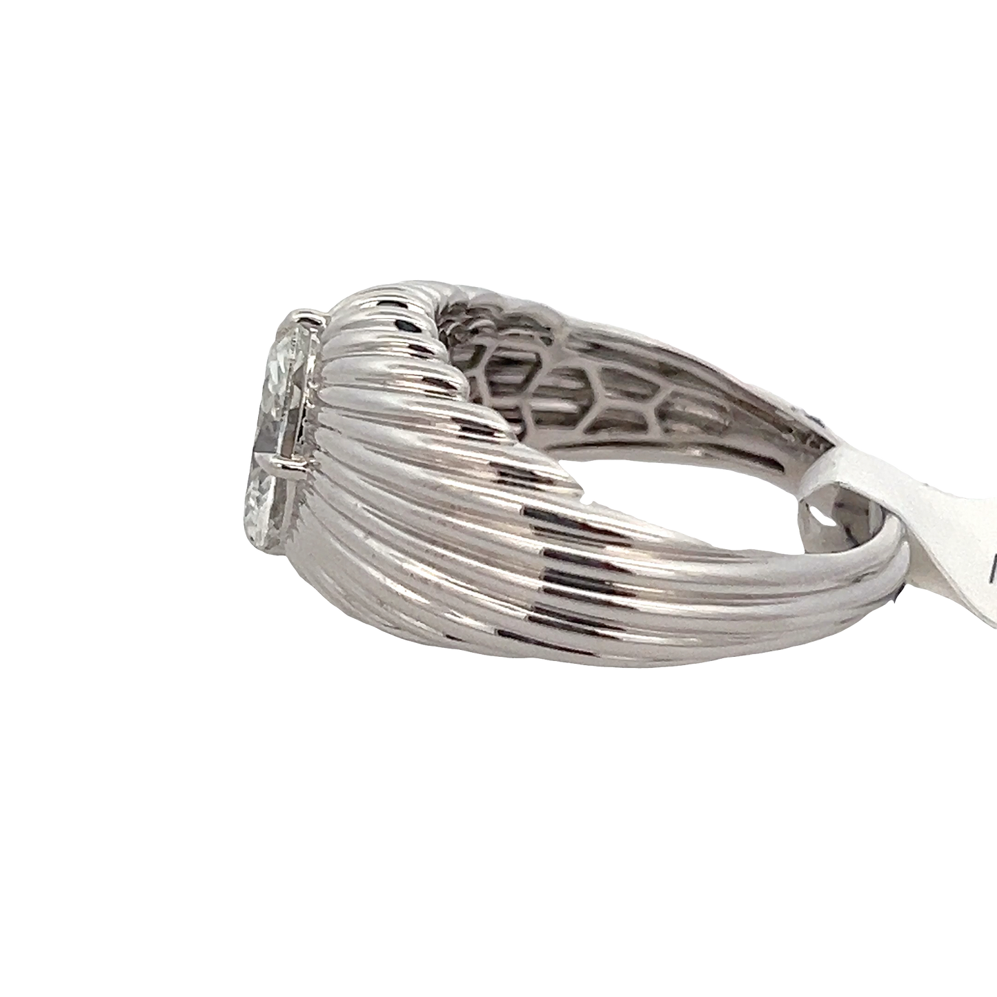 Oval Diamond Fashion Ring