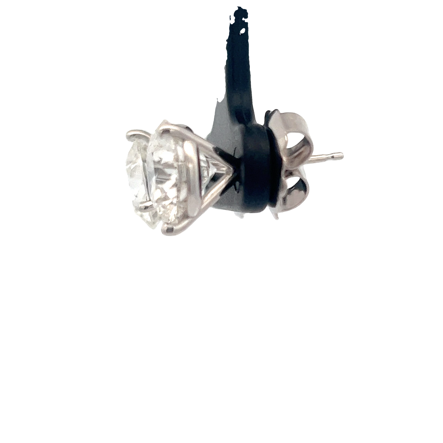 White Gold Diamond Studs 3.26ct