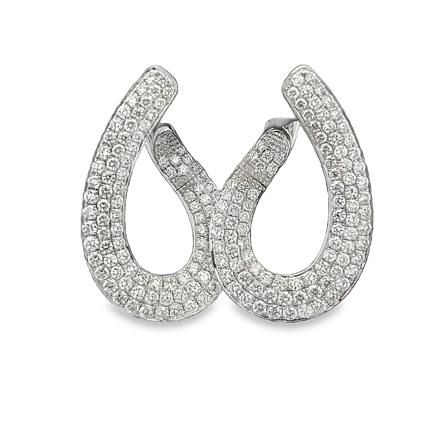 Pear Shape Wrap Earringsw