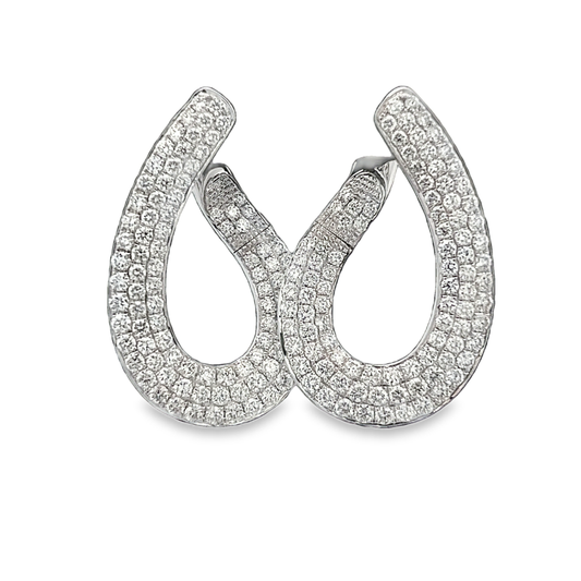 Pear Shape Wrap Earringsw