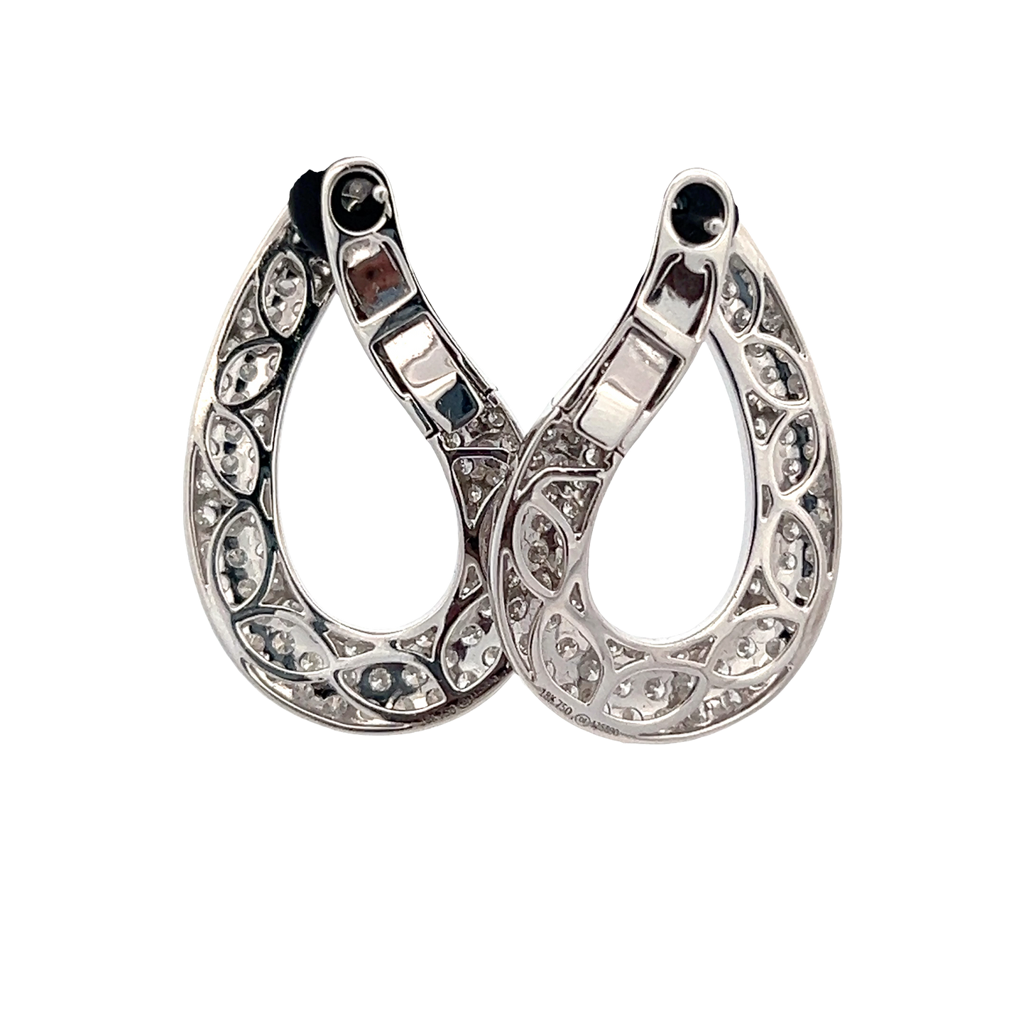 Pear Shape Wrap Earringsw