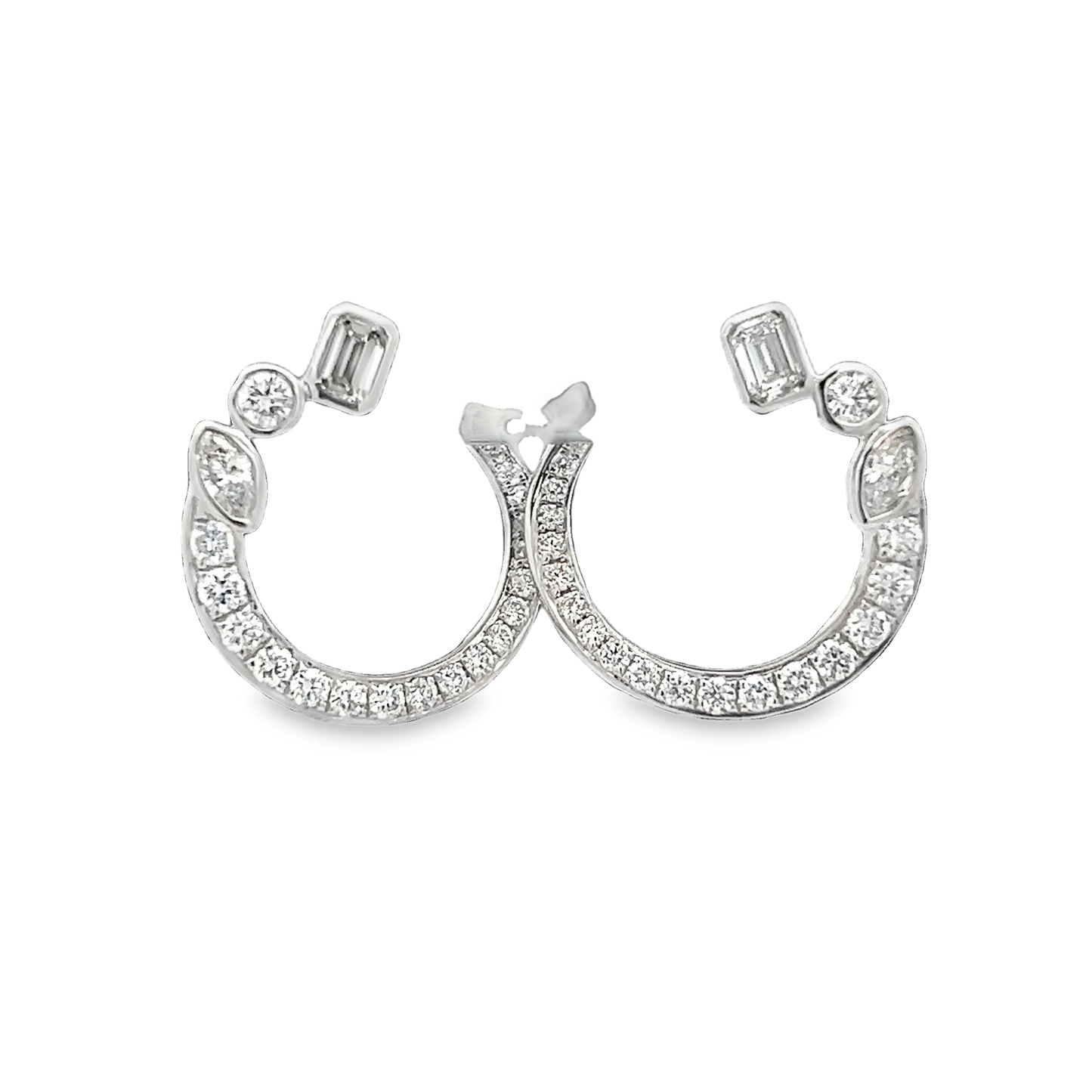 Wrap Diamond Earrings