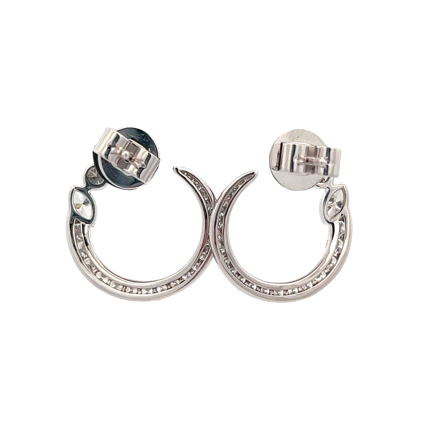 Wrap Diamond Earrings