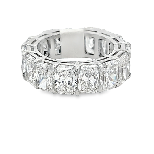 Radiant Diamond Wedding Band
