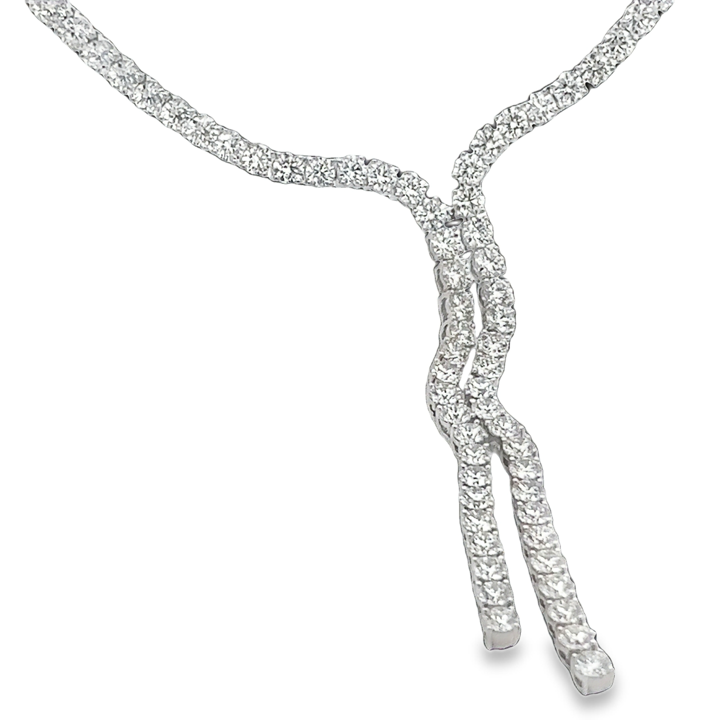 Diamond Lariat Necklace