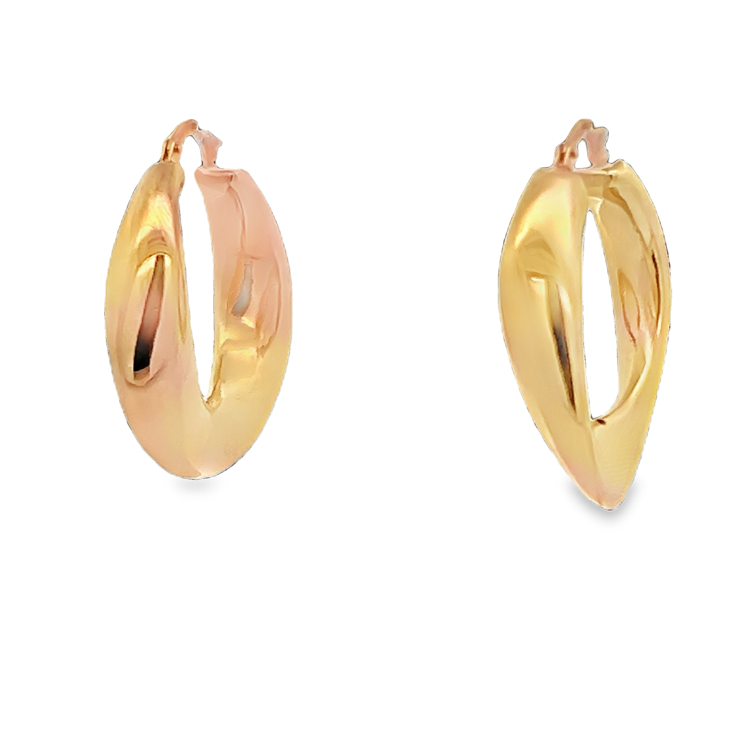 Twisted Hoop Earrings