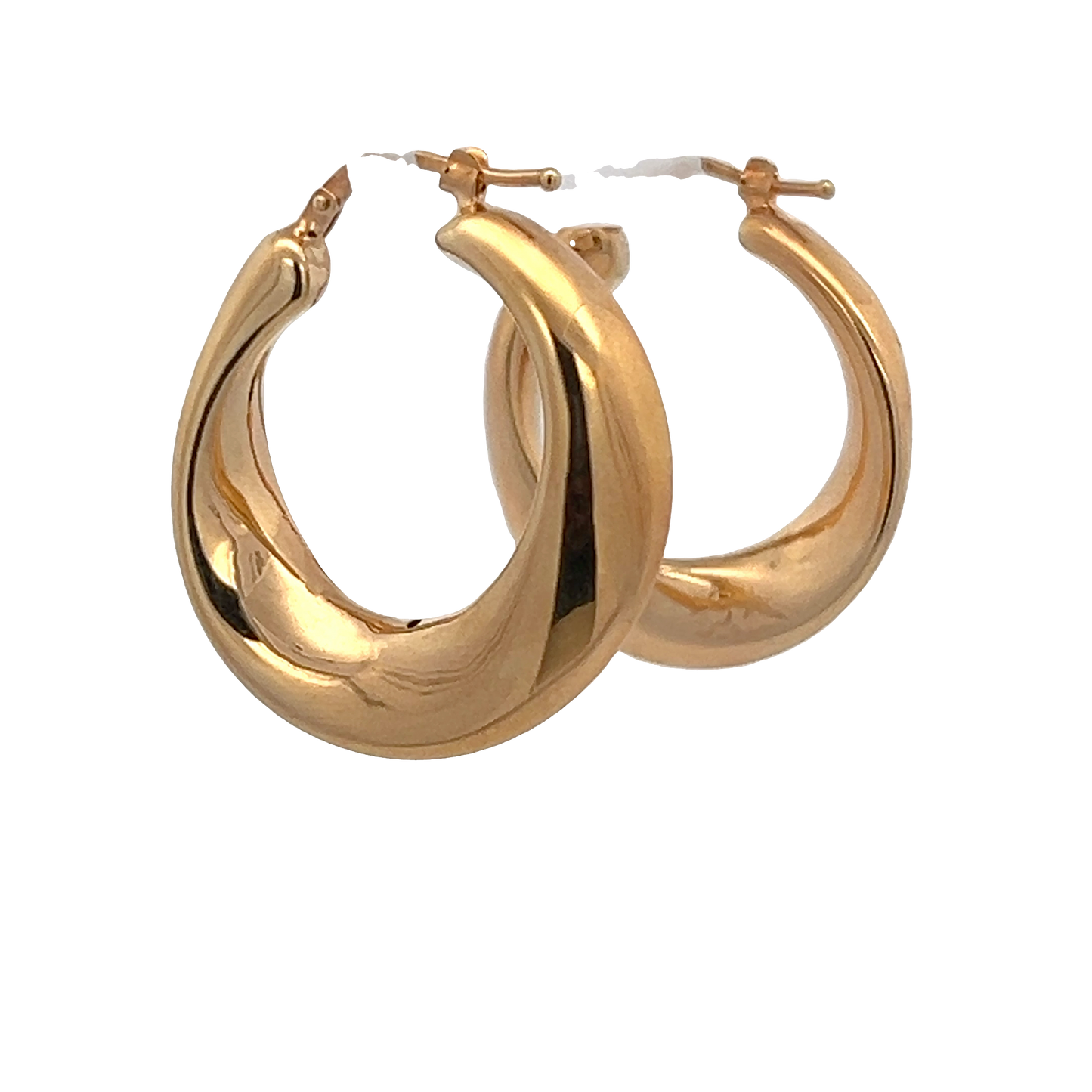 Twisted Hoop Earrings