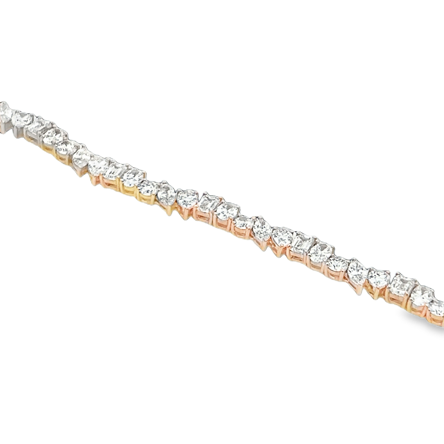 Multi-Shape Diamond Bracelet