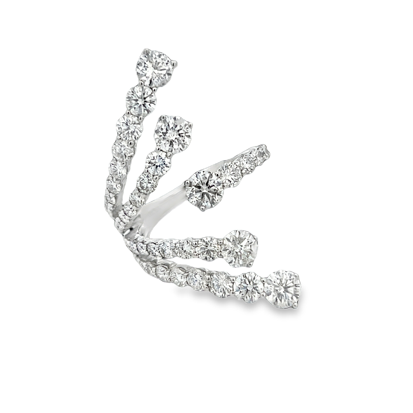 Fashion Ring with Round Diamonds