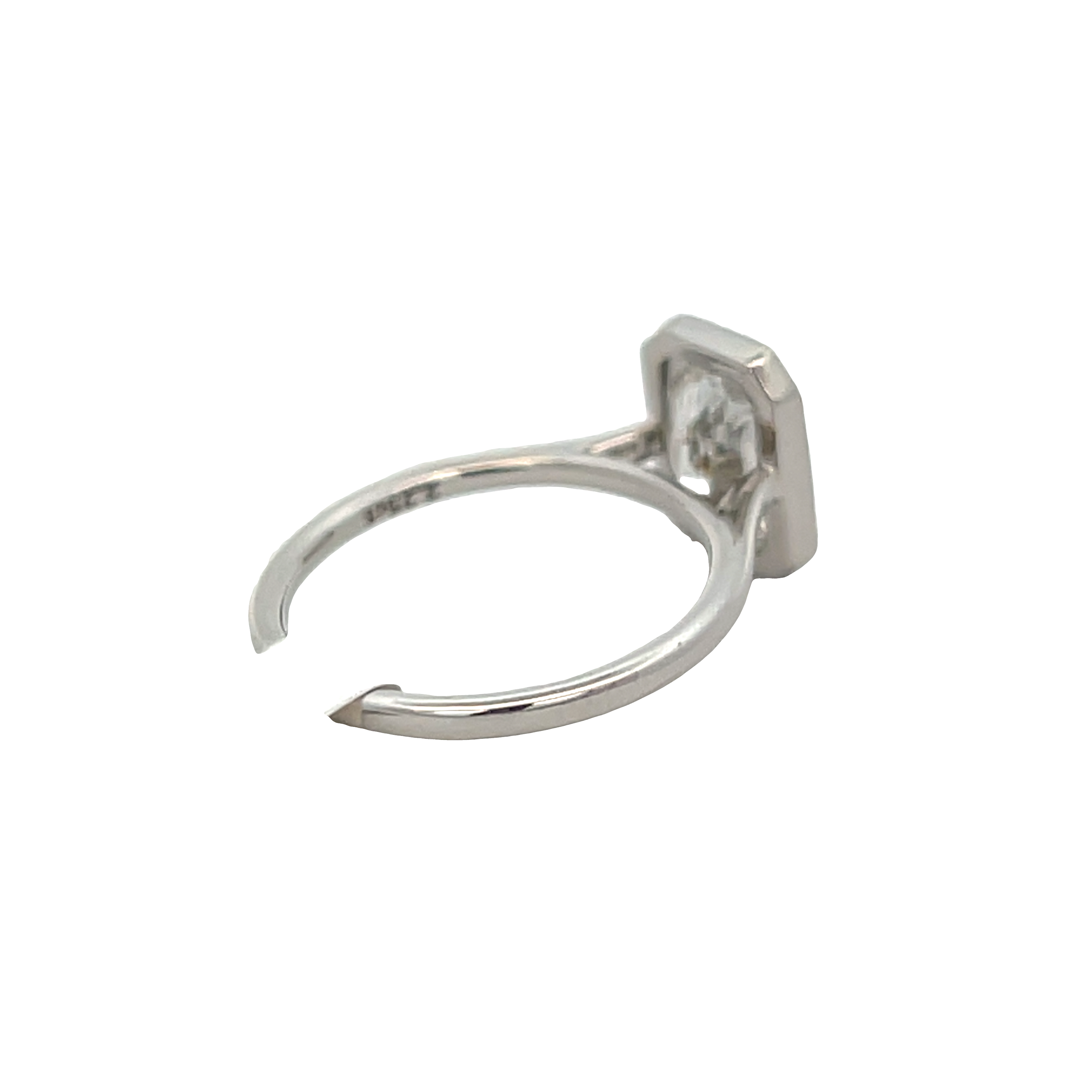 Radiant Engagement Ring