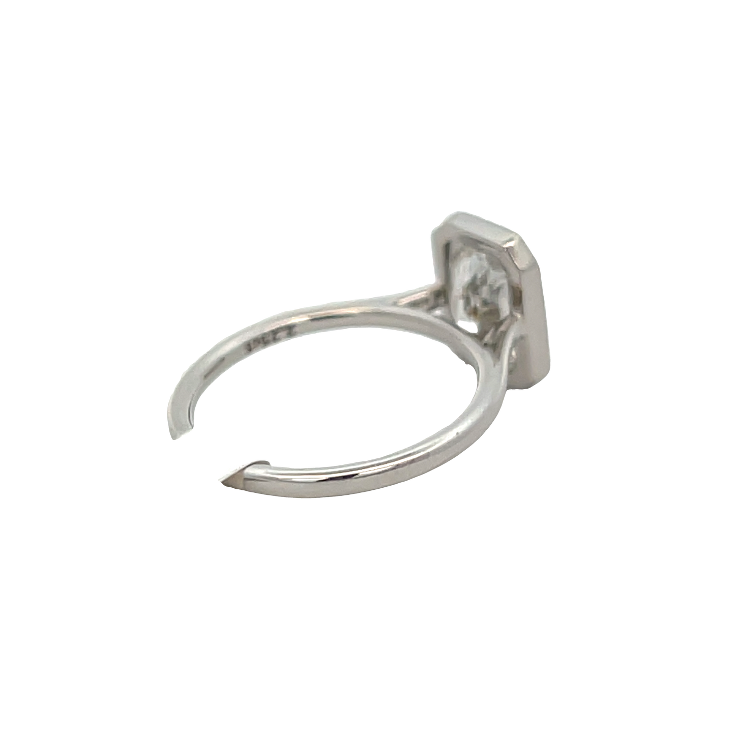 Radiant Engagement Ring