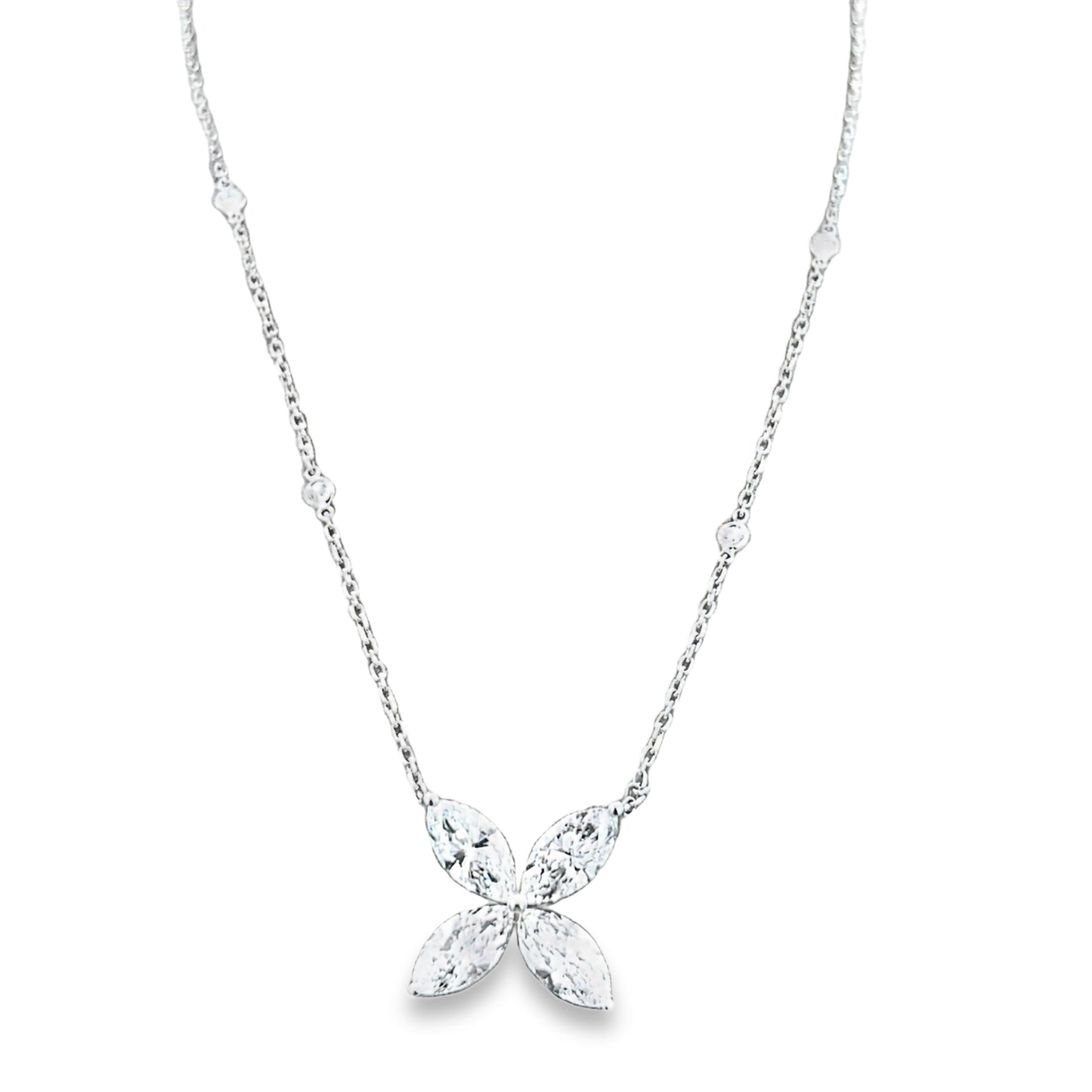 Marquise Diamond Necklace