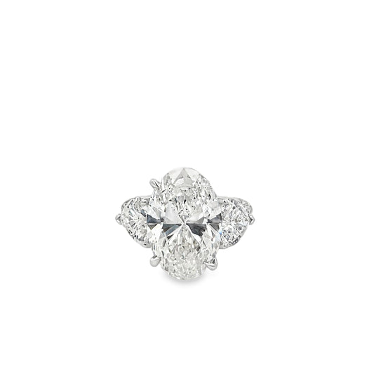 3 Stone Diamond Engagement Ring