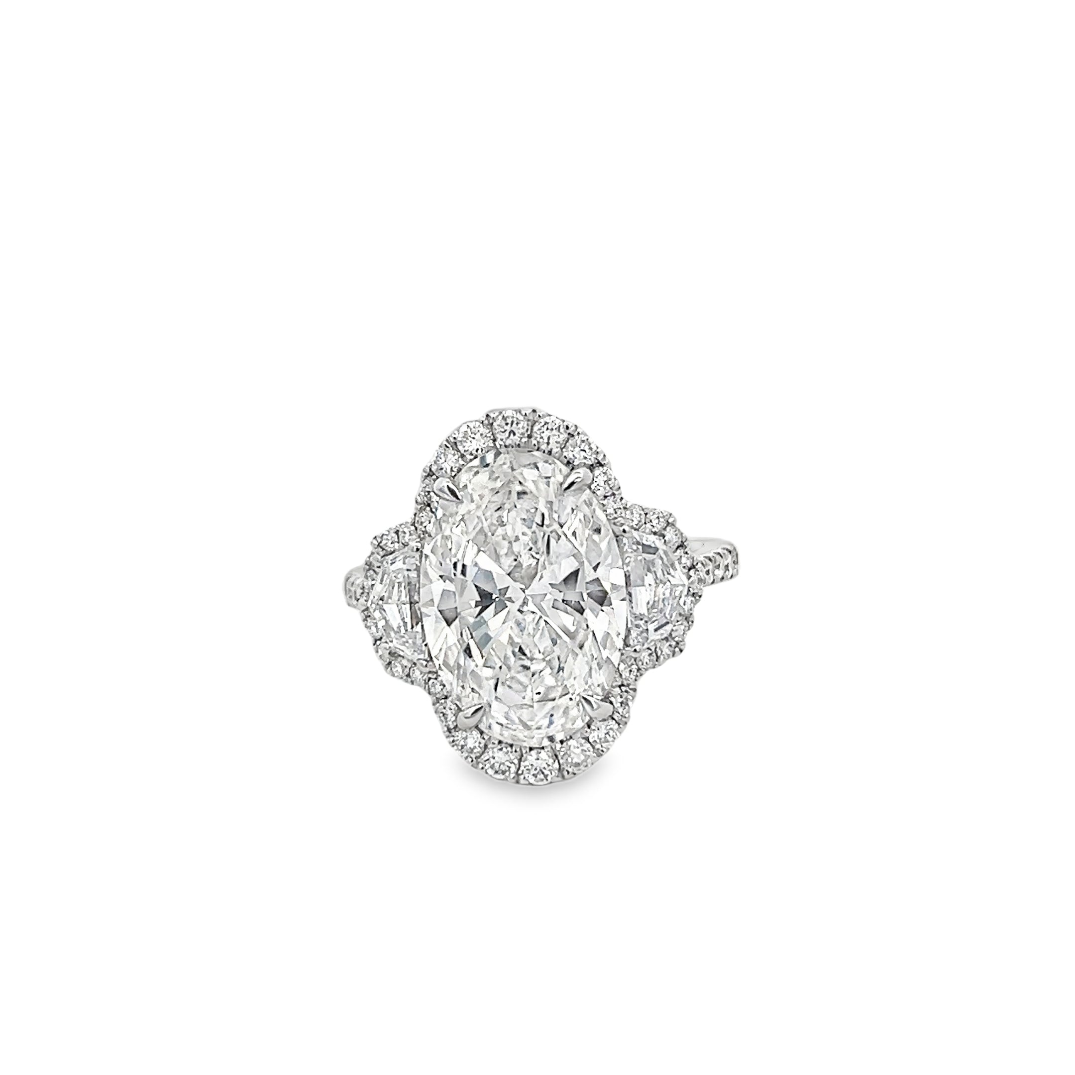 3 Stone Diamond Engagement Ring