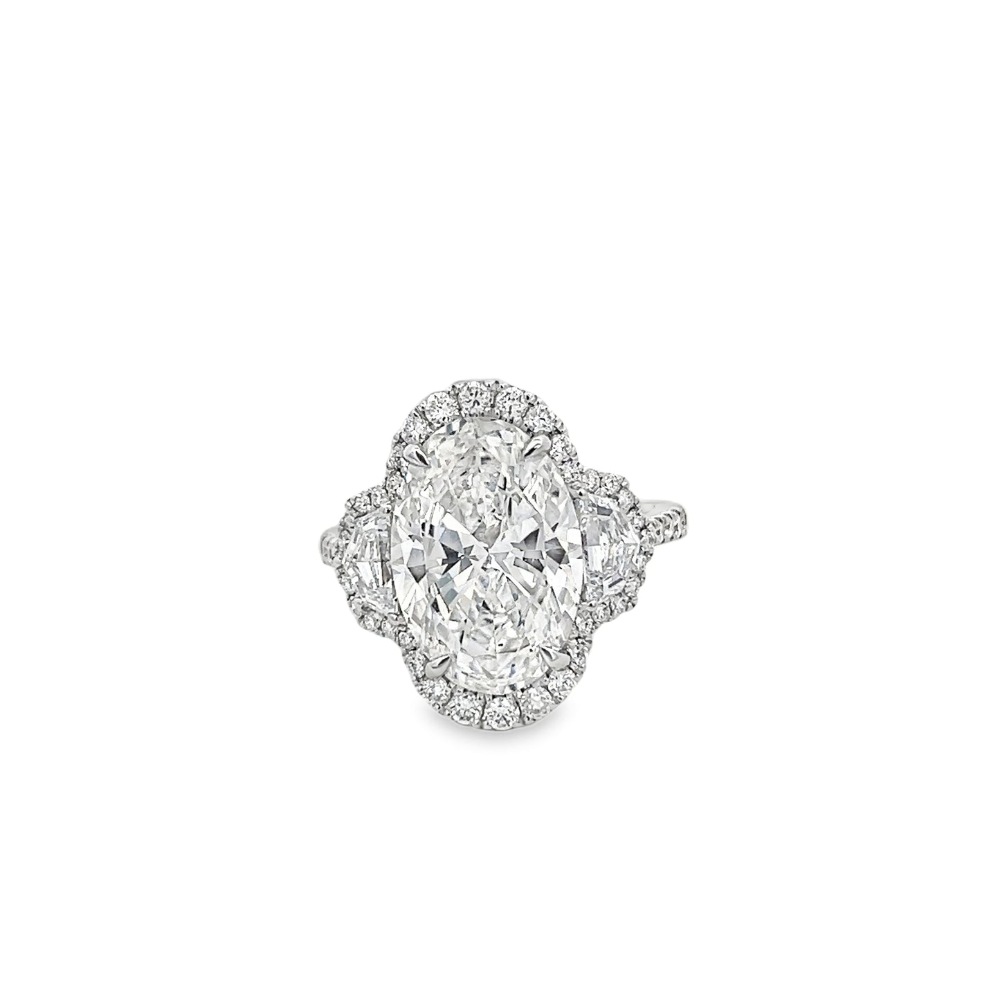 3 Stone Diamond Engagement Ring