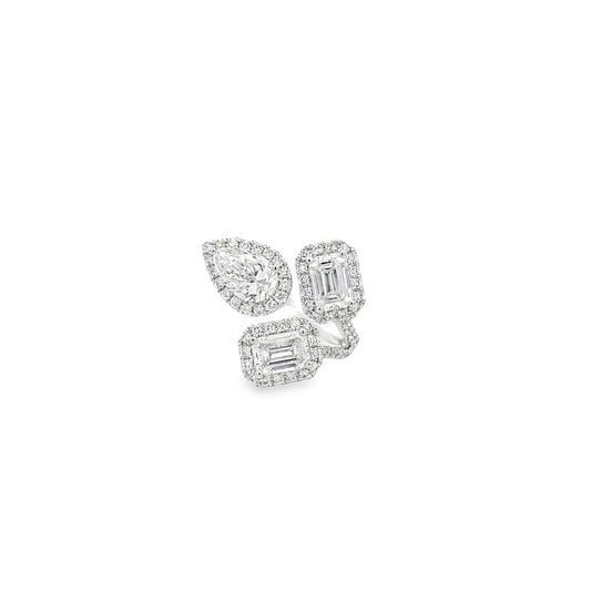 14Kt WG Diamond Fashion Ring