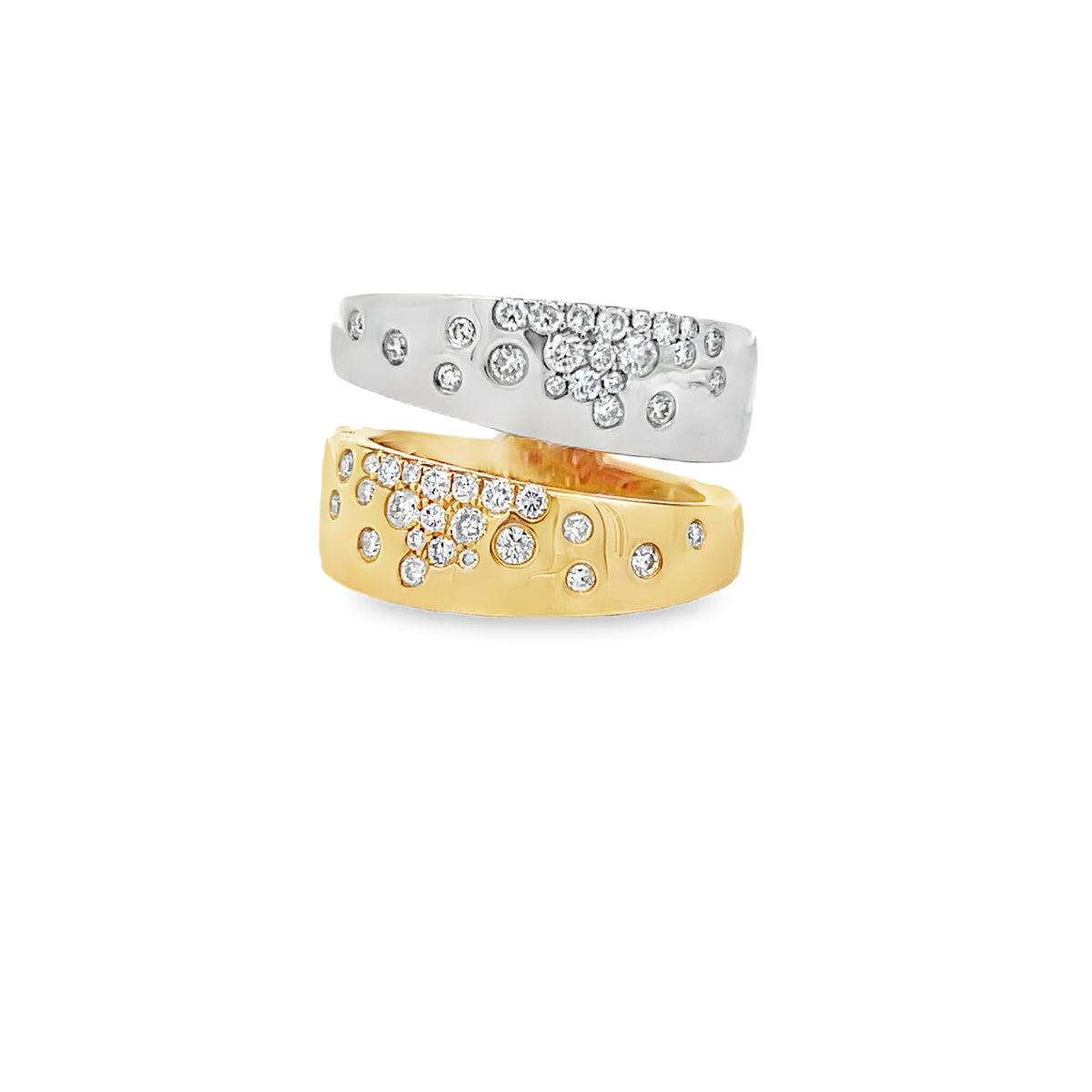 W&Y 14Kt Double Band Fashion Ring