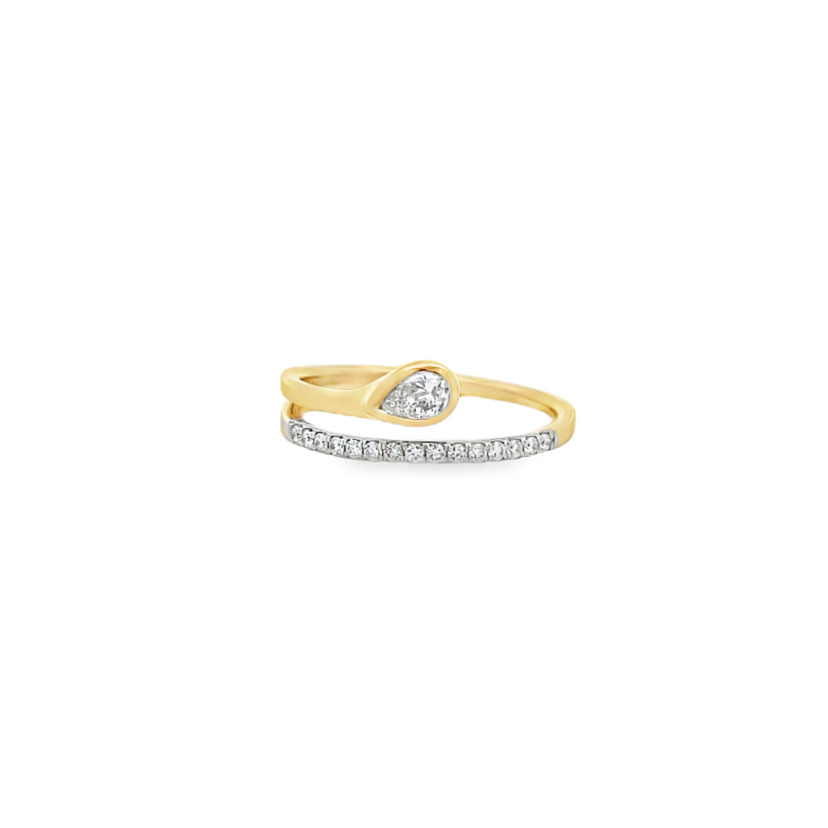 14Kt Diamond Wrap Fashion Ring