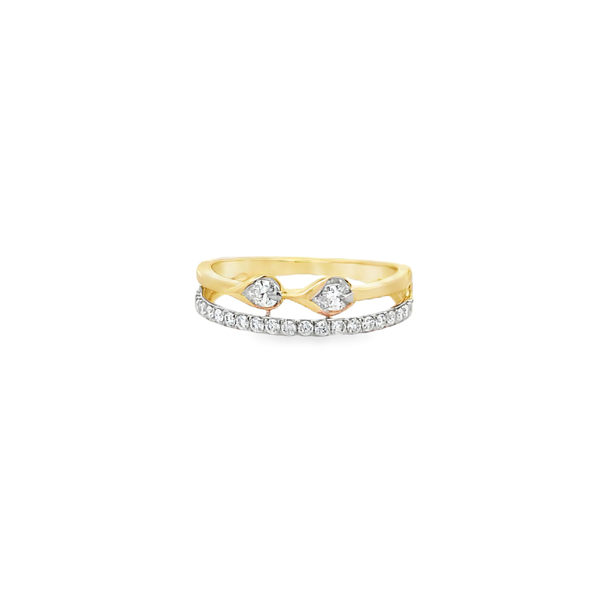 14Kt Diamond Wrap Fashion Ring