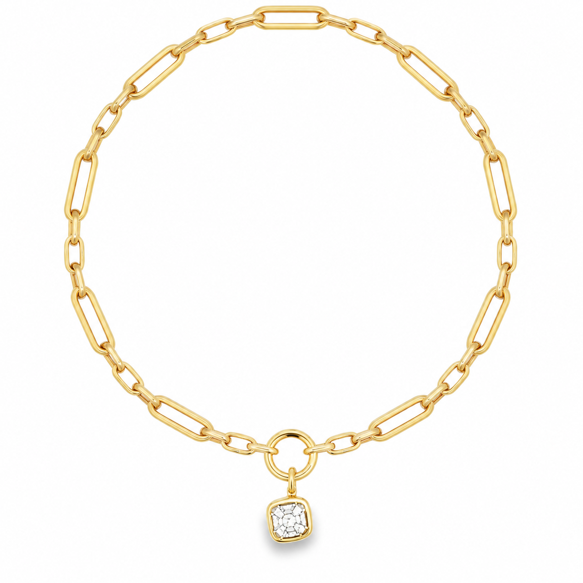 18Kt YG Pendant
