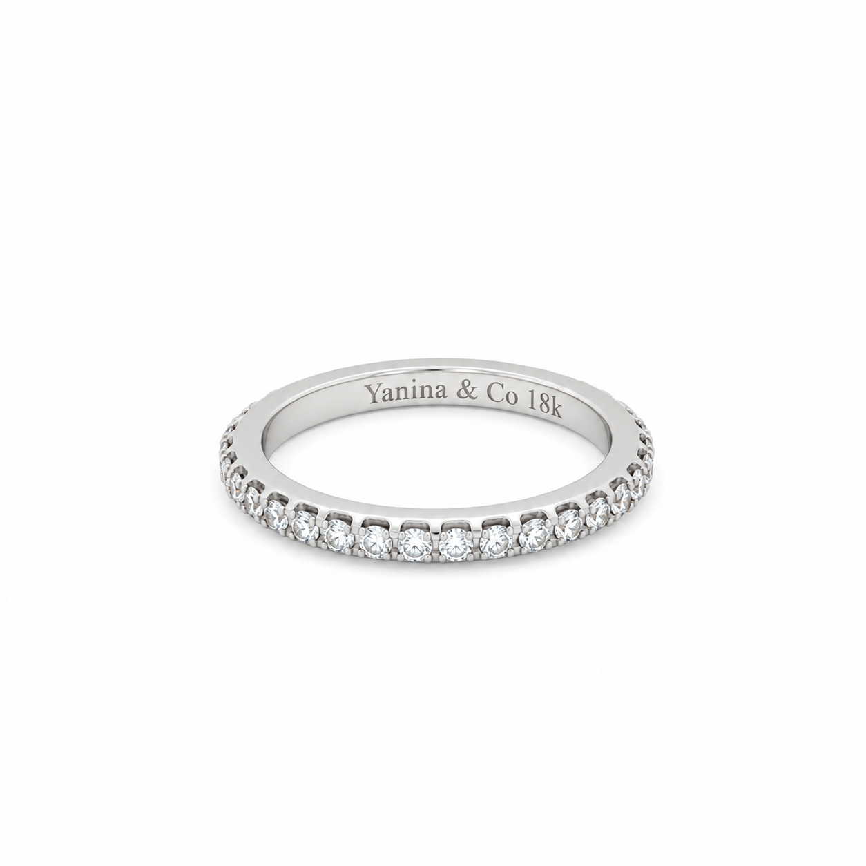 18Kt Gold Diamond Eternity Guard