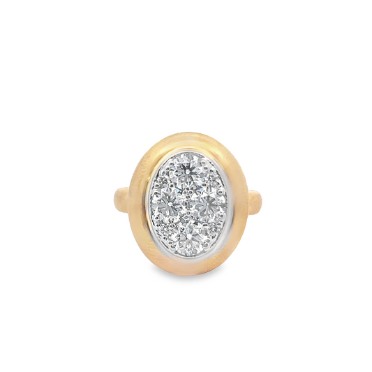 Oval Bubble Ring