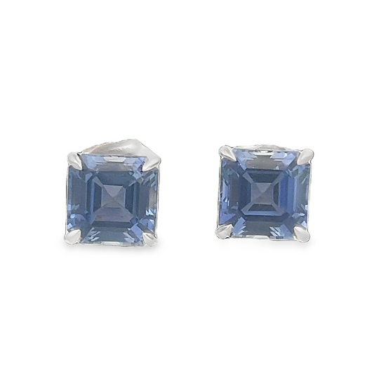 Sapphire Stud Earrings