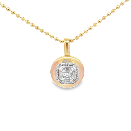 Geometric Bubble Pendant