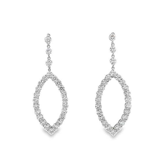 Open Marquise Earrings