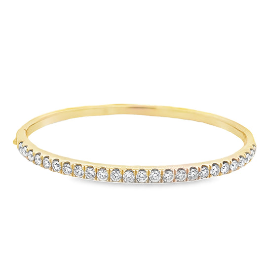 Diamond Line Bangle