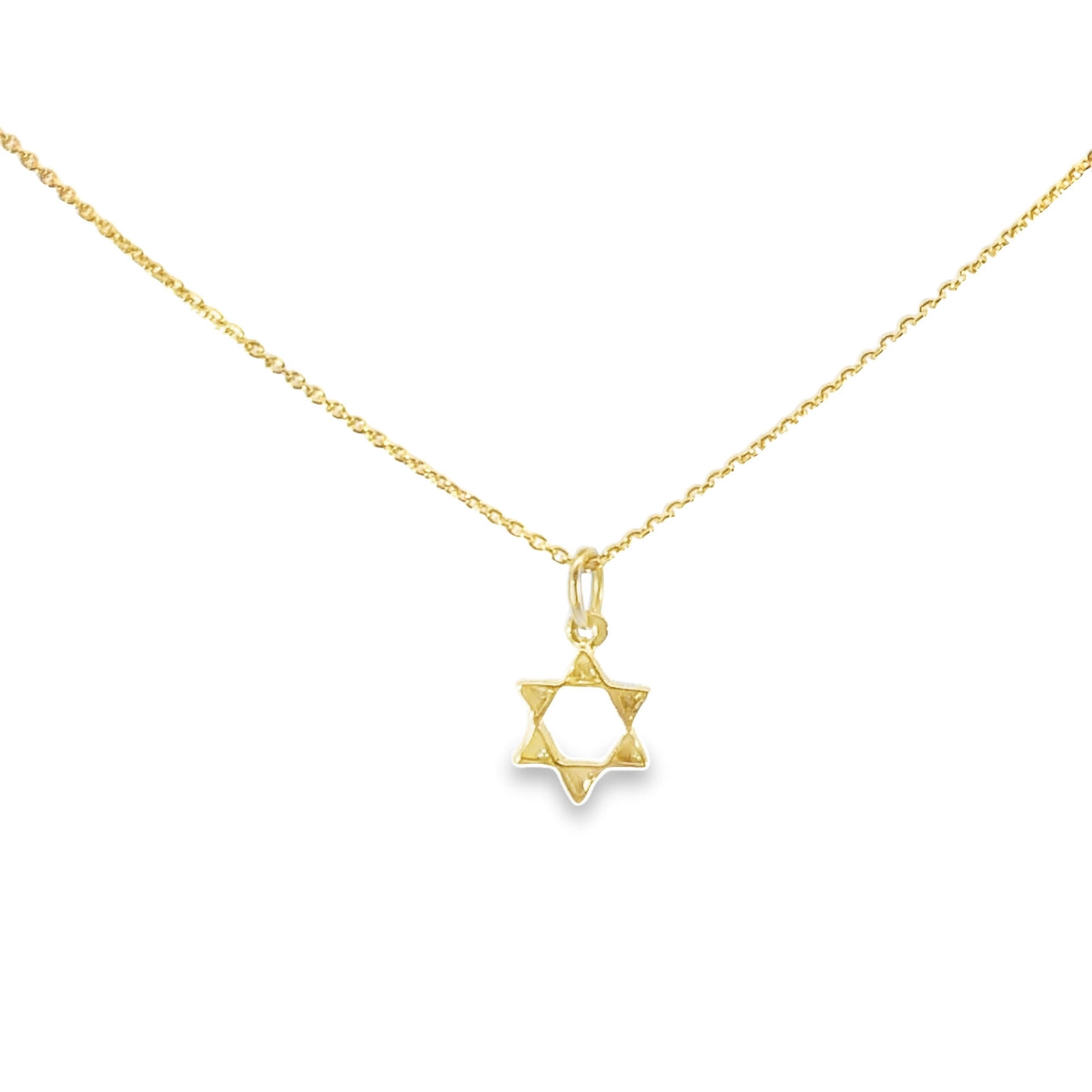 Elegant Star of David Charm Necklace