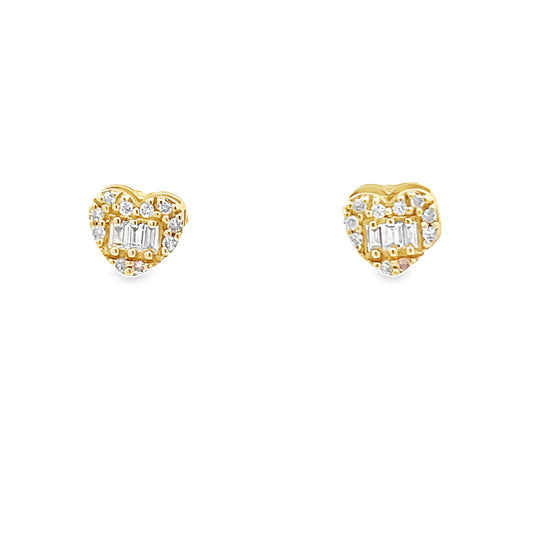 Diamond Love Earrings