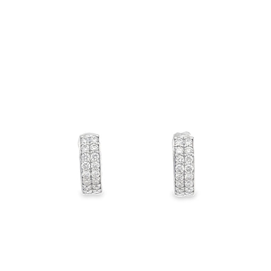 Huggie Diamond Earrings