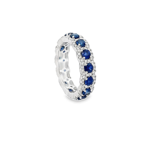 Diamond and Sapphire Fashion Ring