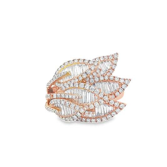 Multi Leaf Fashion Ring