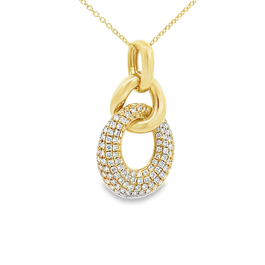 Gold and Diamond Pendant